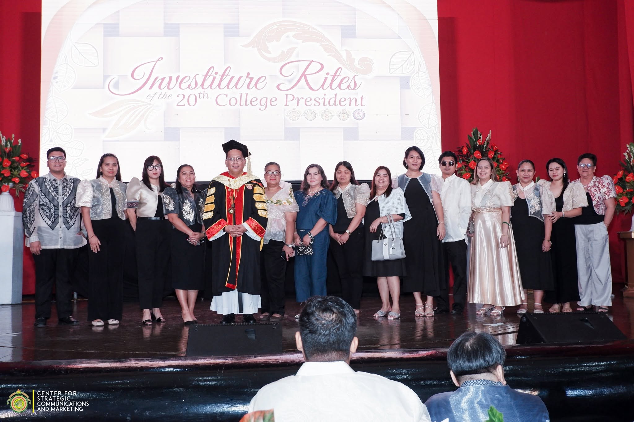 Investiture rites of Rev. Fr. Romeo Ben A. Potencio, Jr., OAR at San Sebastian College-Recoletos de Cavite